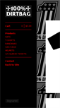 Mobile Screenshot of 100percentdirtbag.com